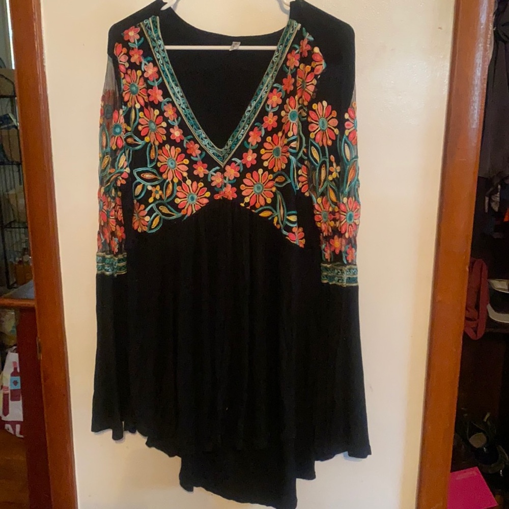 Rosegal tunic blouse with beautiful stitch detail